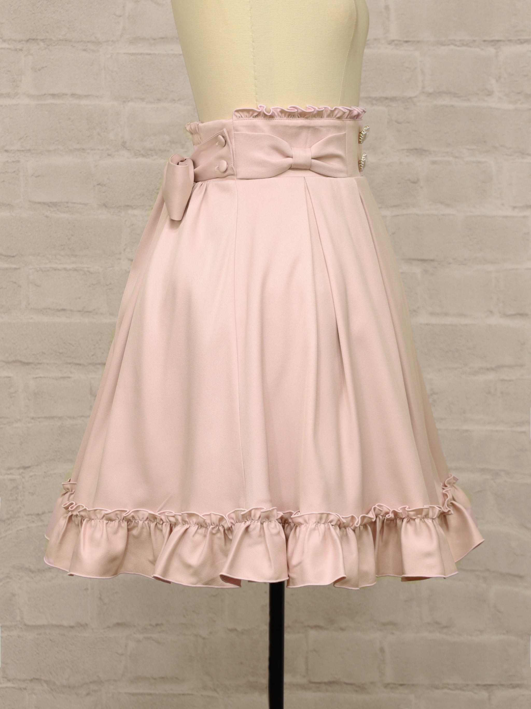 【選べるセットフェア対象】ハートボタンフリルスカート ｜Amavel（アマベル）公式サイト