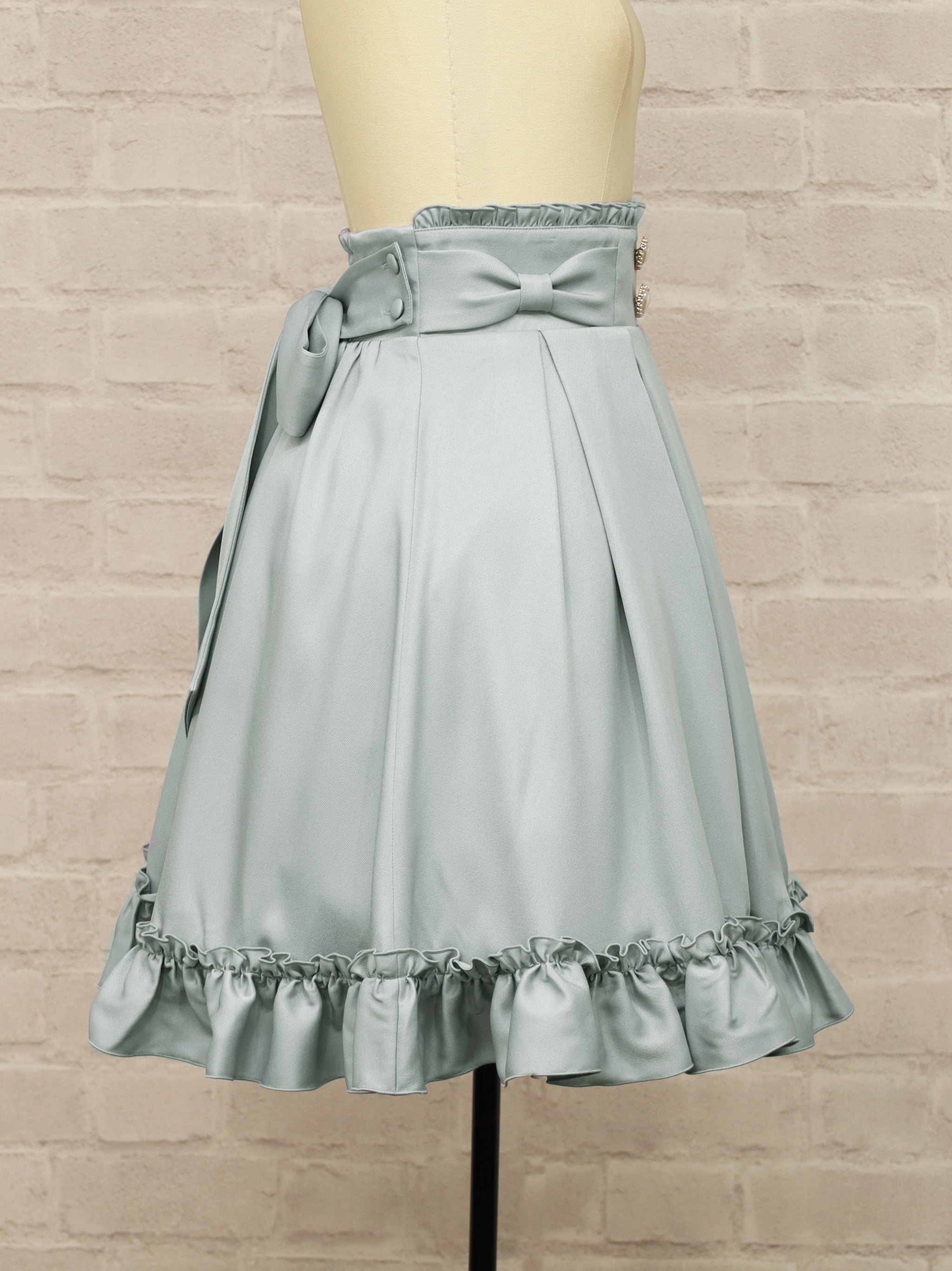 【選べるセットフェア対象】ハートボタンフリルスカート ｜Amavel（アマベル）公式サイト