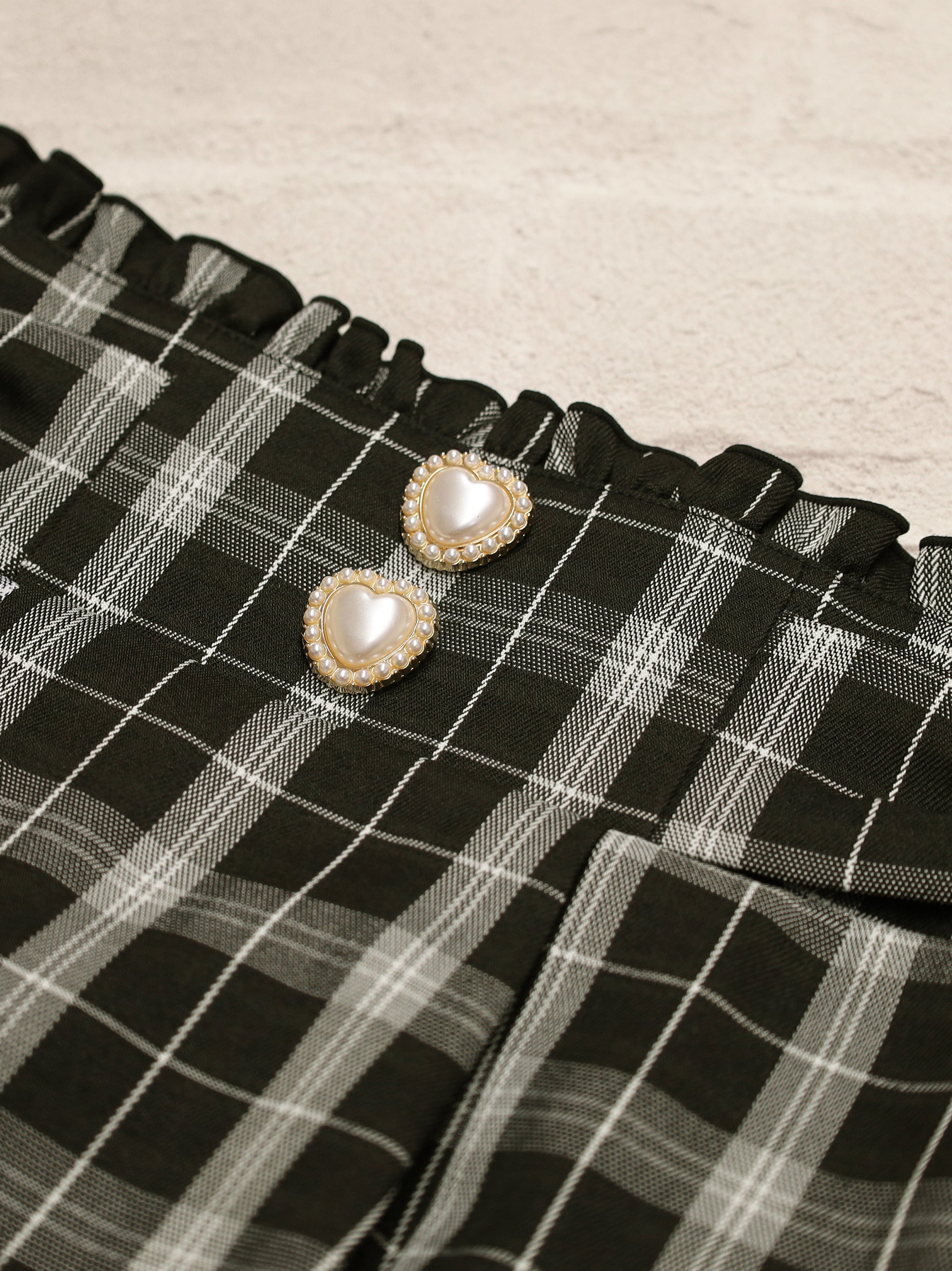 【選べるセットフェア対象】ハートボタンフリルスカート ｜Amavel（アマベル）公式サイト