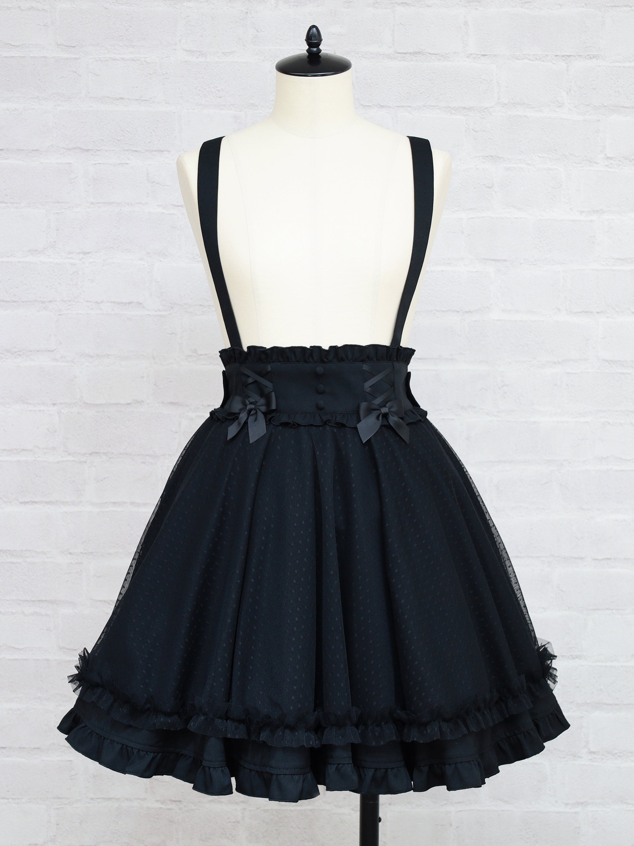 ドットチュールスカート ブラック（Black） FREE ｜Amavel（アマベル）公式サイト