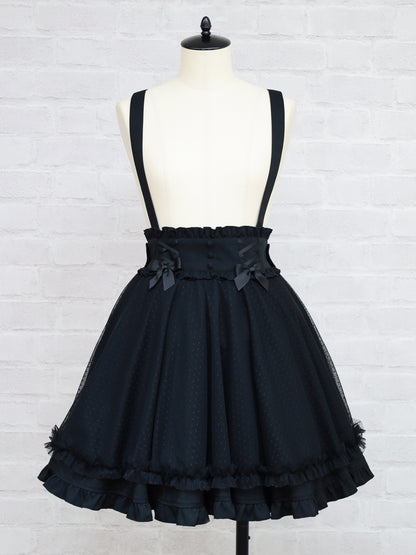 ドットチュールスカート ブラック（Black） FREE ｜Amavel（アマベル）公式サイト