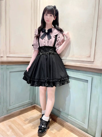 ドットチュールスカート