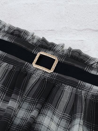 シアーチェックスカート ｜Amavel（アマベル）公式サイト