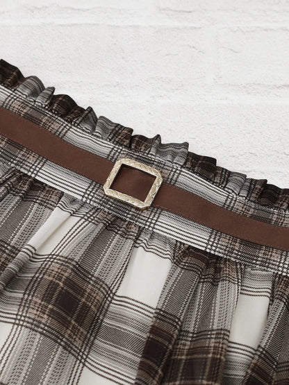 シアーチェックスカート ｜Amavel（アマベル）公式サイト