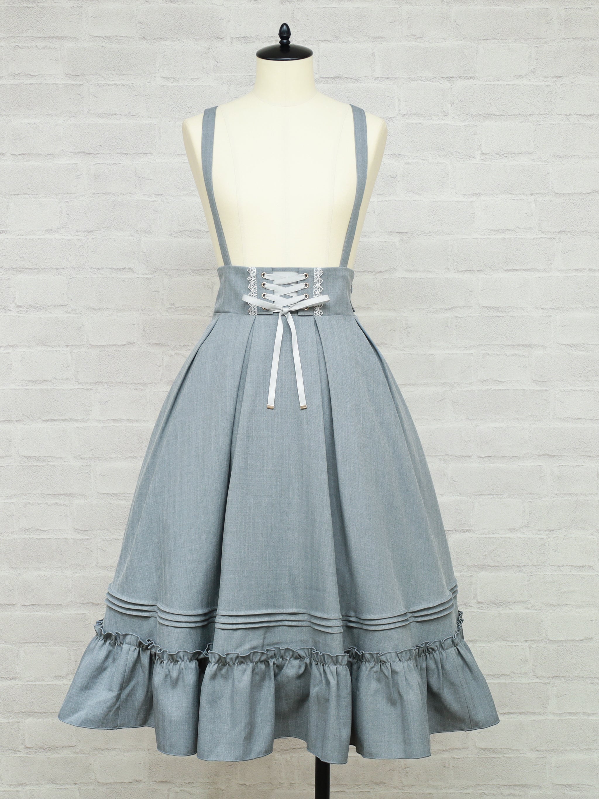 Classical Doll ミドル丈スカート グレー（Gray） FREE ｜Amavel（アマベル）公式サイト