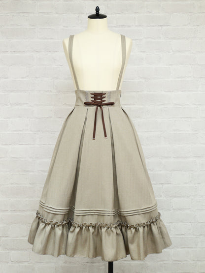 Classical Doll ミドル丈スカート ブラウン（Brown） FREE ｜Amavel（アマベル）公式サイト