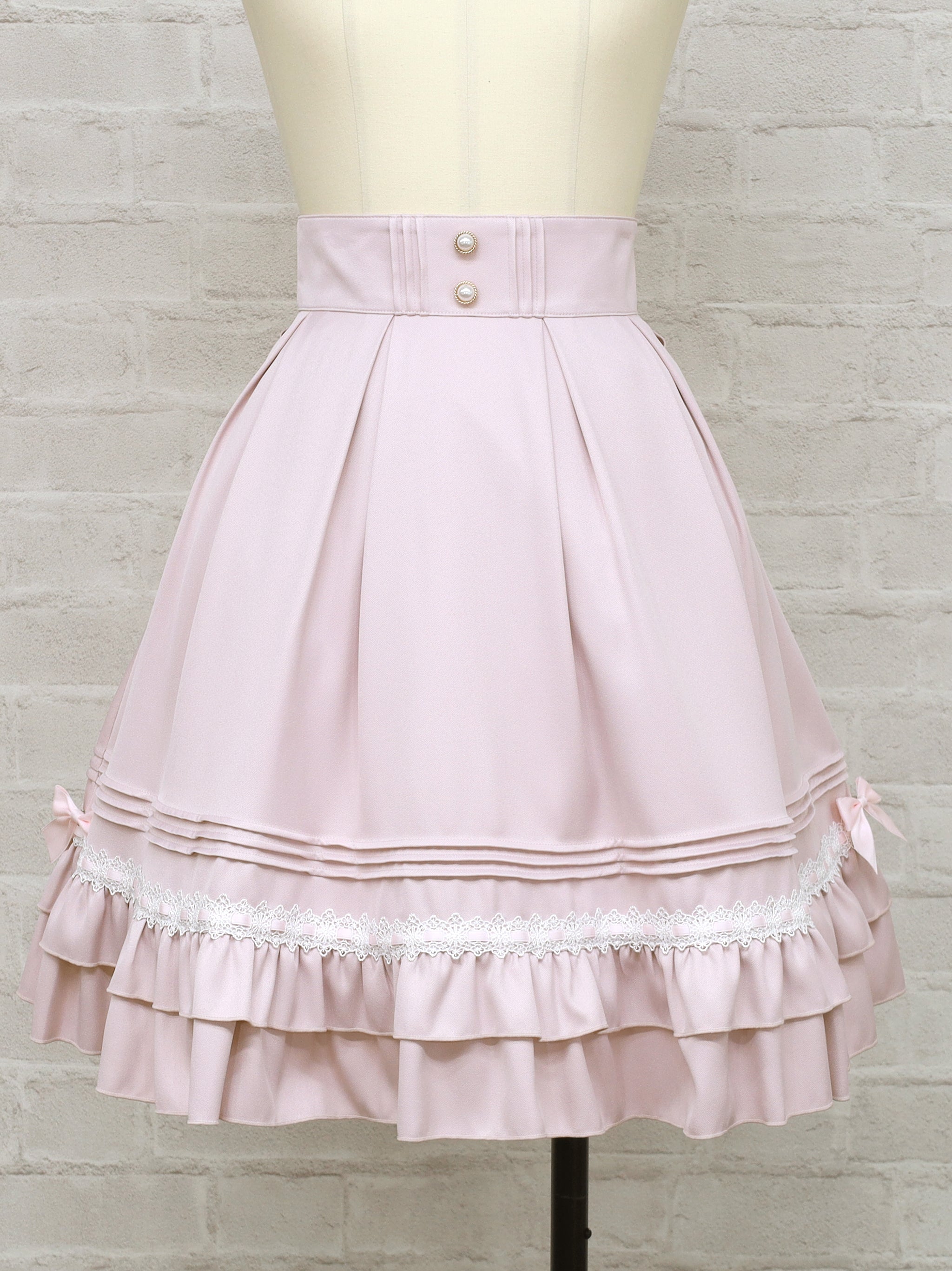 Chērie Lace フリルスカート ピンク（Pink） FREE ｜Amavel（アマベル）公式サイト