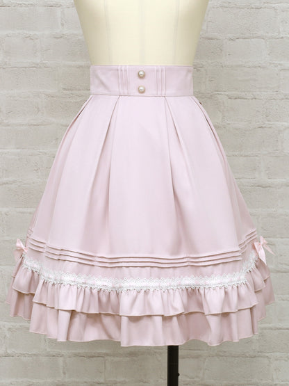 Chērie Lace フリルスカート ピンク（Pink） FREE ｜Amavel（アマベル）公式サイト