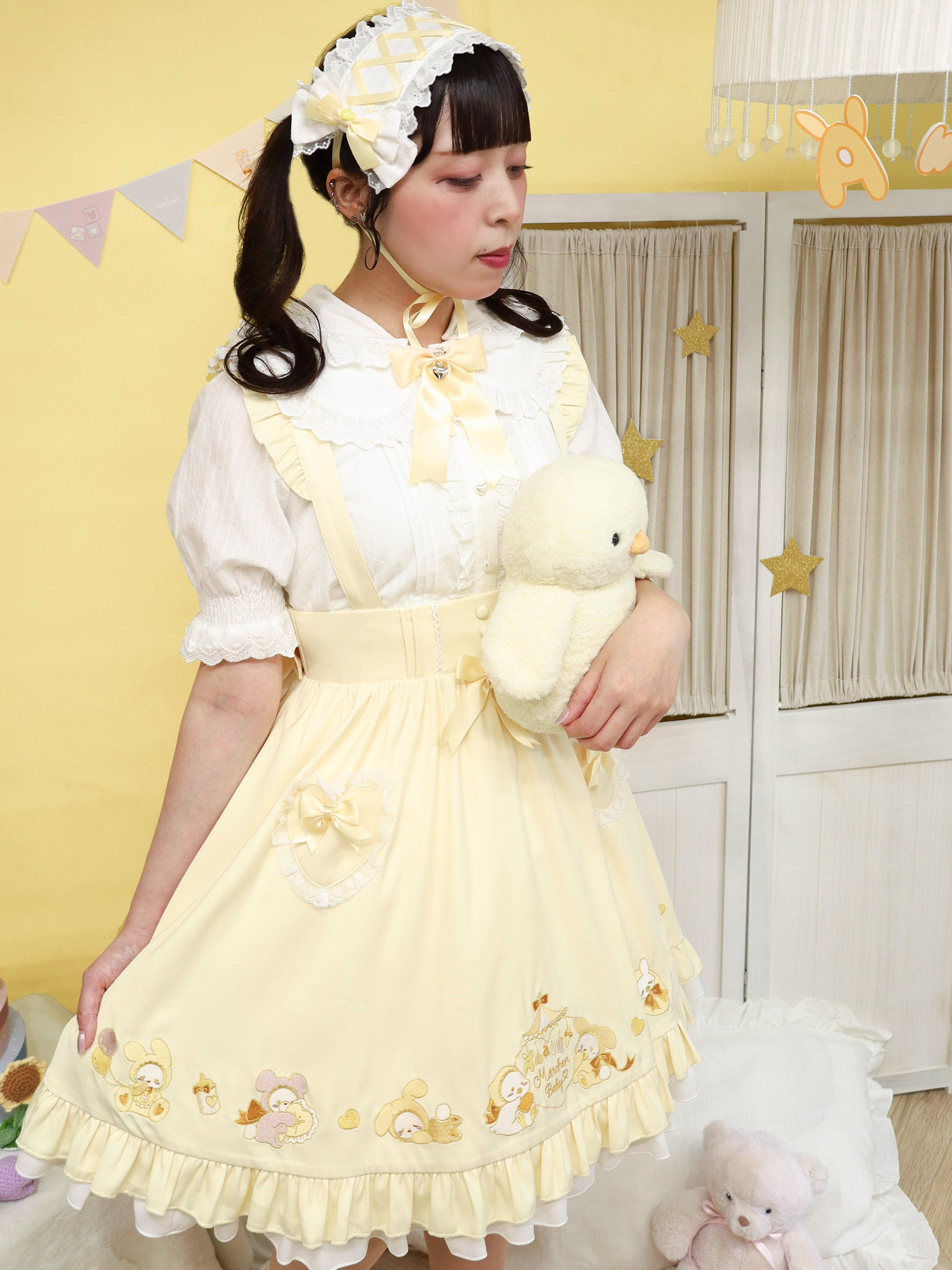 めるへんあにまるべいびースカート イエロー（Yellow） FREE ｜Amavel（アマベル）公式サイト