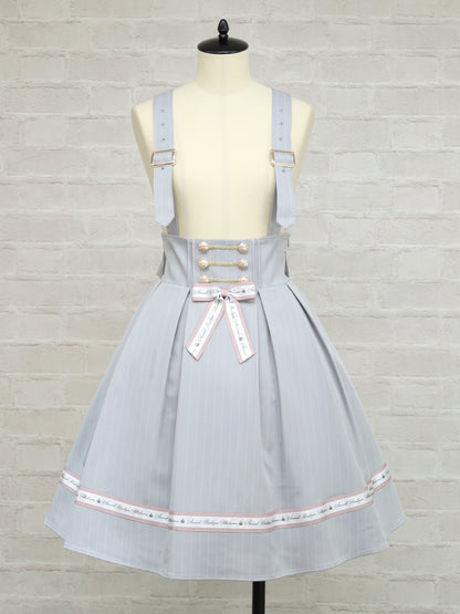 Message Ribbon ストライプスカート グレー（Gray） FREE ｜Amavel（アマベル）公式サイト