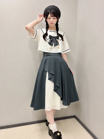 Classical Fleur アシメスカート