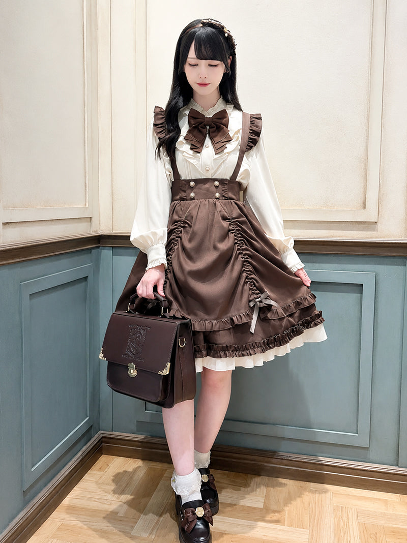 Antique Doll ドロストスカート ブラウン（Brown） FREE ｜Amavel（アマベル）公式サイト