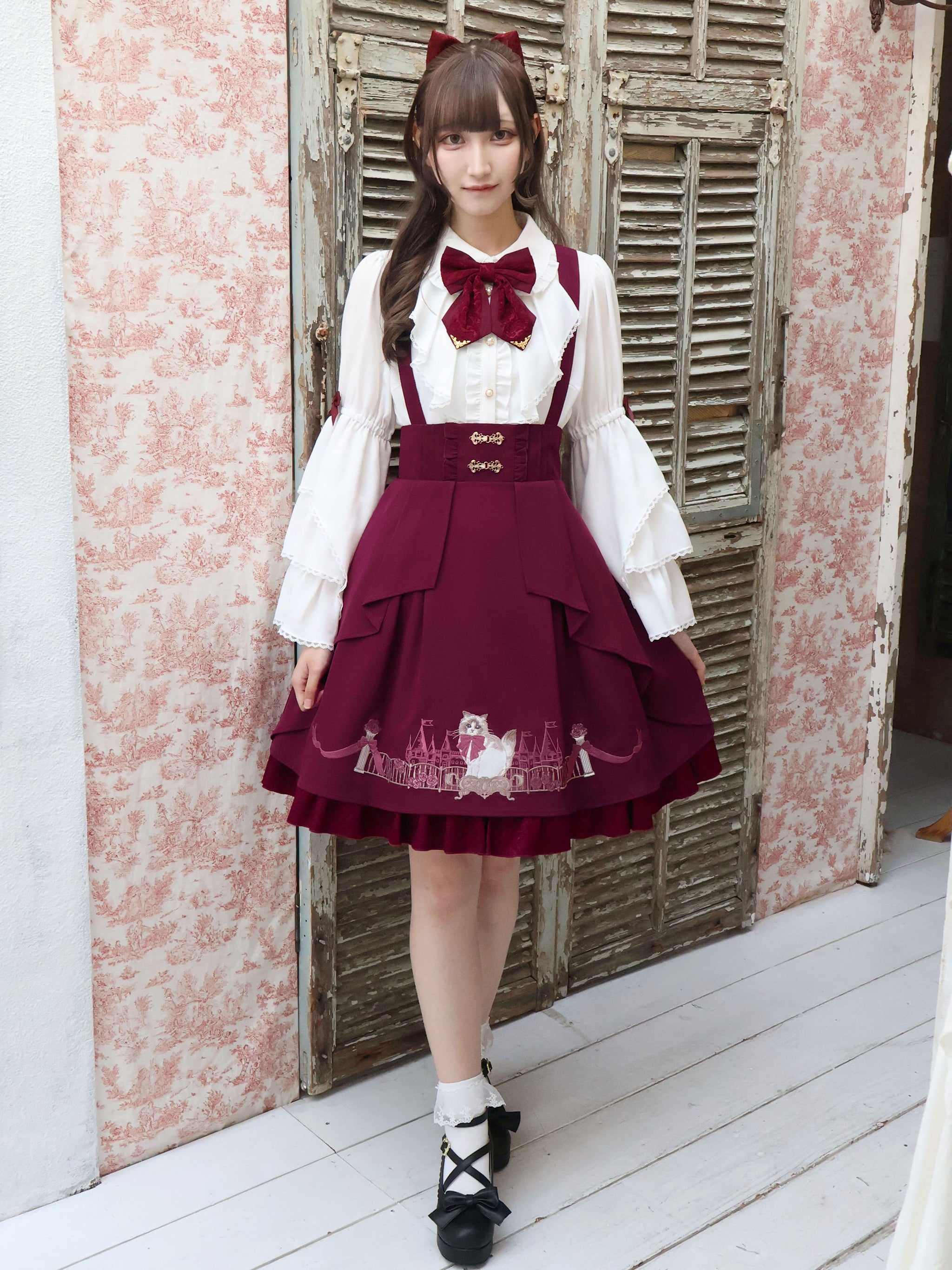 アマベル　スカート　Amavel/axes femme/ロリータ Château Minetteトレーンスカート – Amavel（アマベル）公式サイト