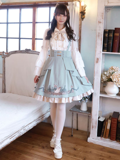 Château Minetteトレーンスカート ミントグリーン（Mint Green） FREE ｜Amavel（アマベル）公式サイト
