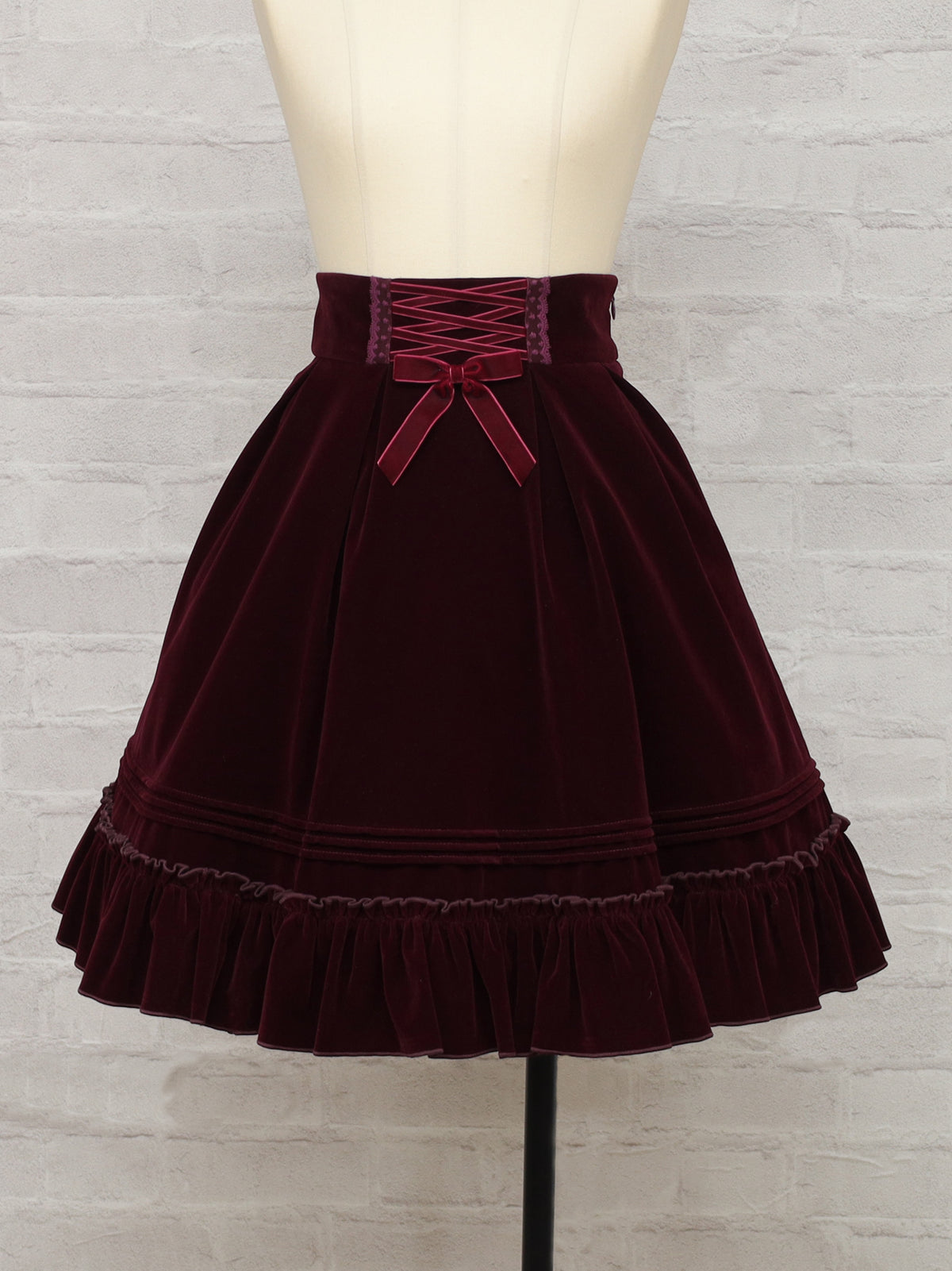Velours Ruban フリルスカート ｜Amavel（アマベル）公式サイト
