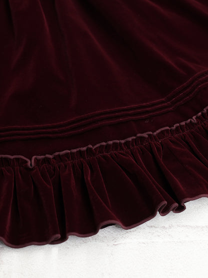 Velours Ruban フリルスカート ｜Amavel（アマベル）公式サイト