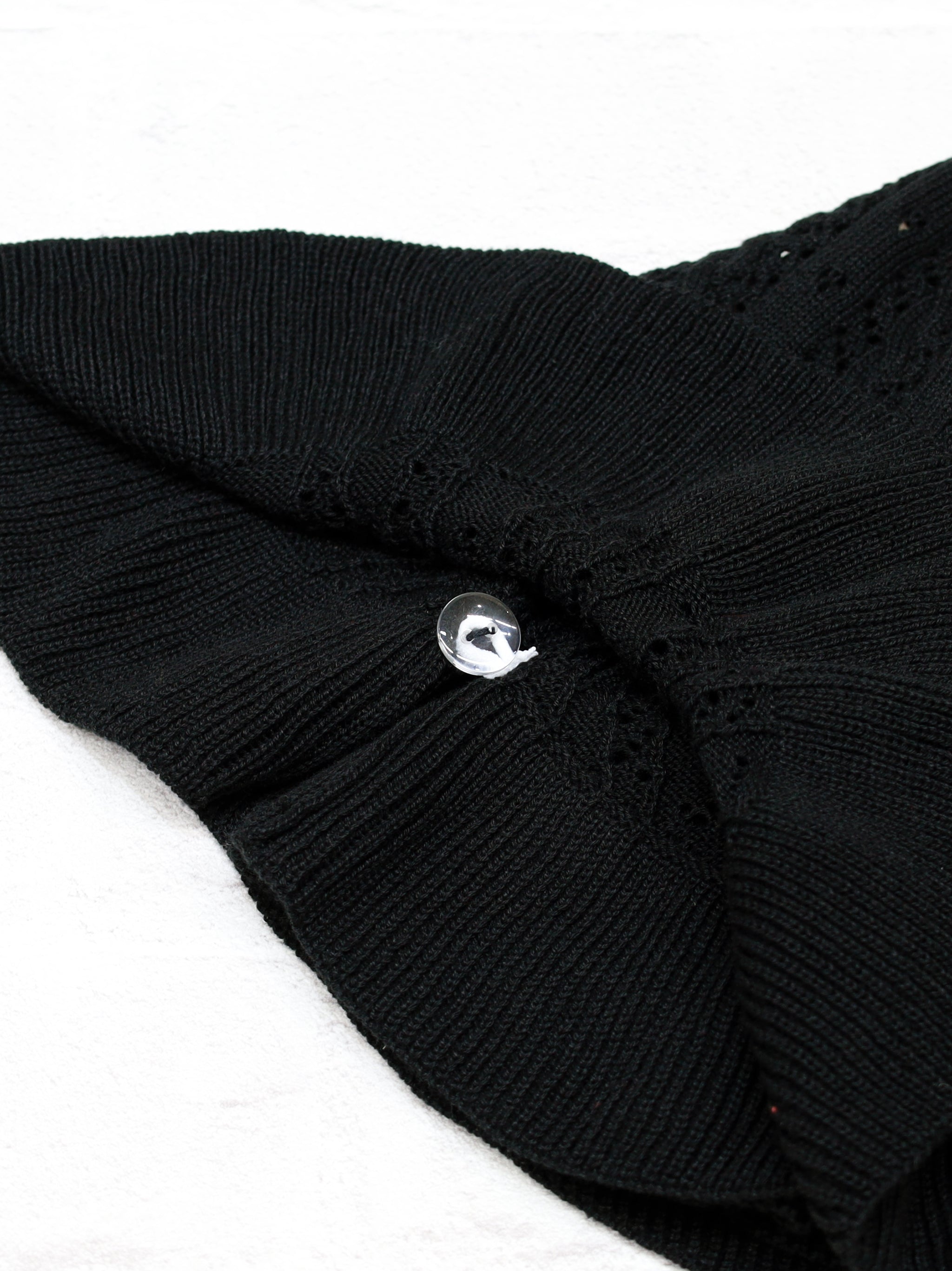 ロマンティックレースすかし編みショート丈ニットポンチョ ｜Amavel（アマベル）公式サイト