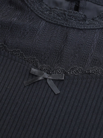 バックリボンレース＆テレコトップス ｜Amavel（アマベル）公式サイト