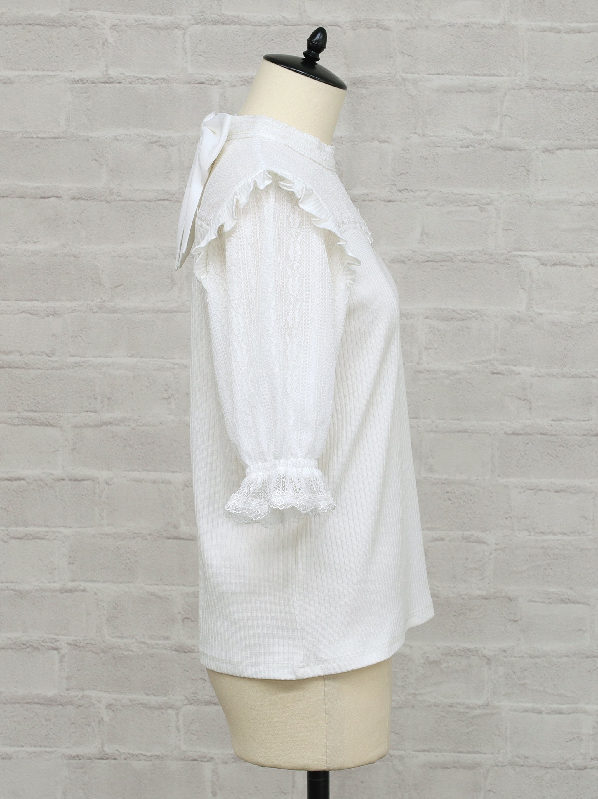 バックリボンレース＆テレコトップス ｜Amavel（アマベル）公式サイト