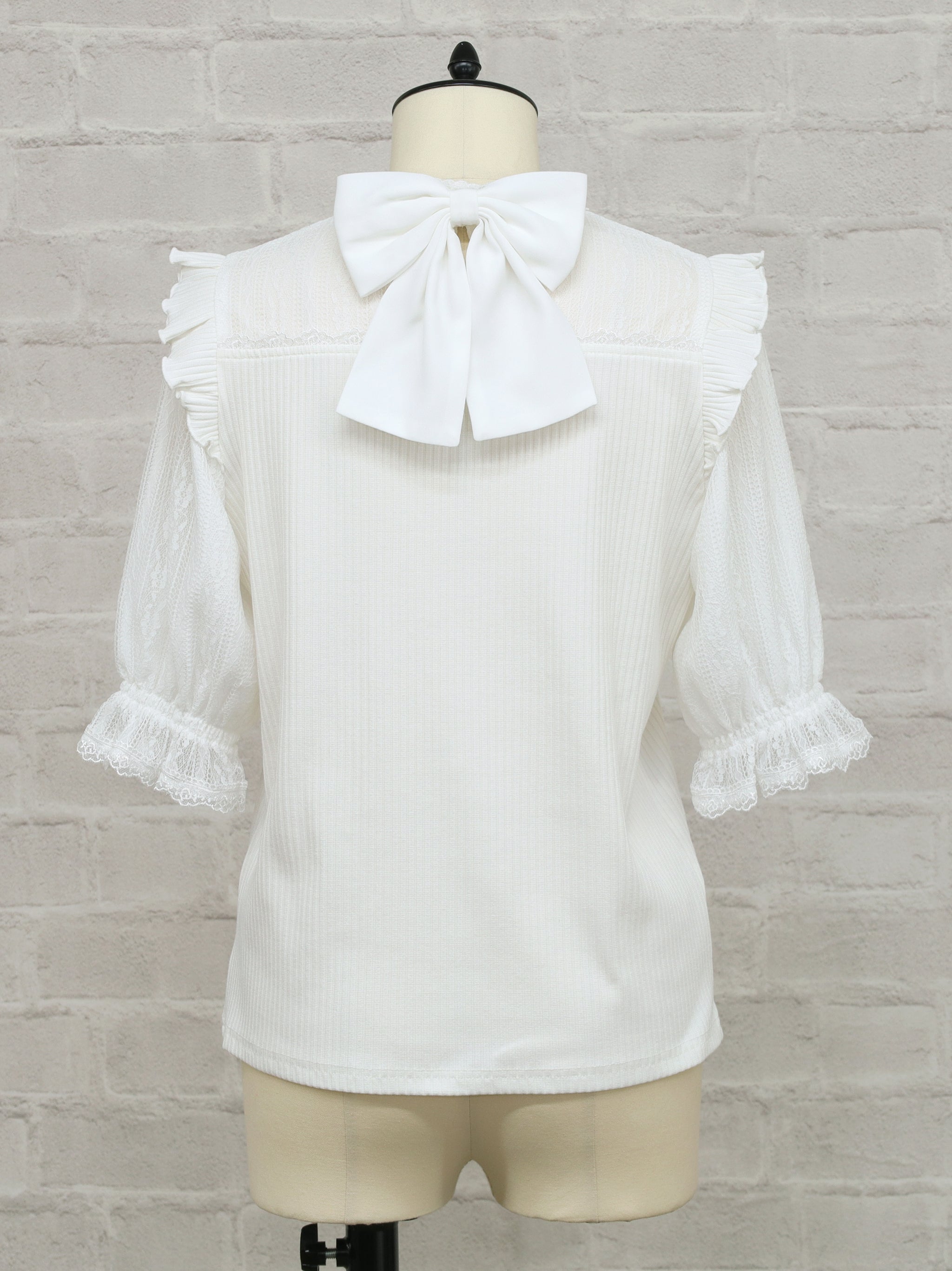 バックリボンレース＆テレコトップス ｜Amavel（アマベル）公式サイト