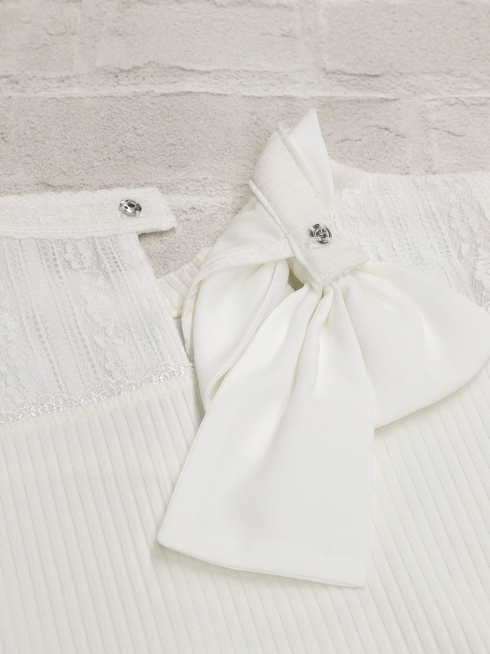 バックリボンレース＆テレコトップス ｜Amavel（アマベル）公式サイト