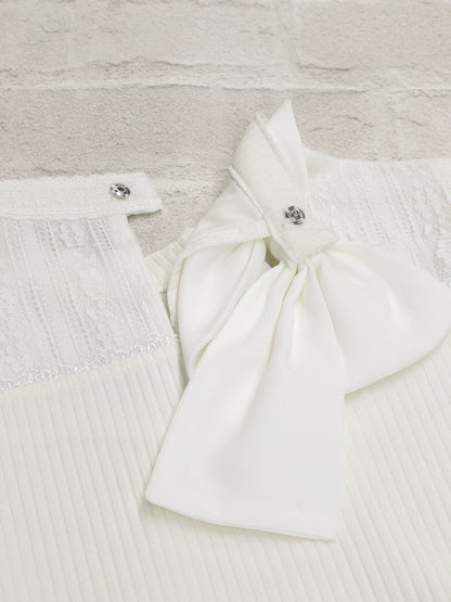 バックリボンレース＆テレコトップス ｜Amavel（アマベル）公式サイト