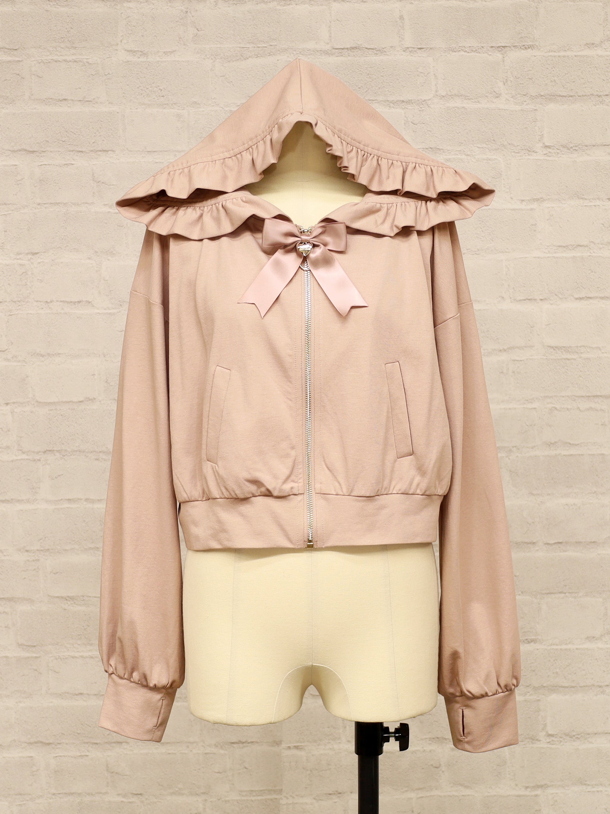 フリルUVカットパーカー ピンク（Pink） FREE ｜Amavel（アマベル）公式サイト