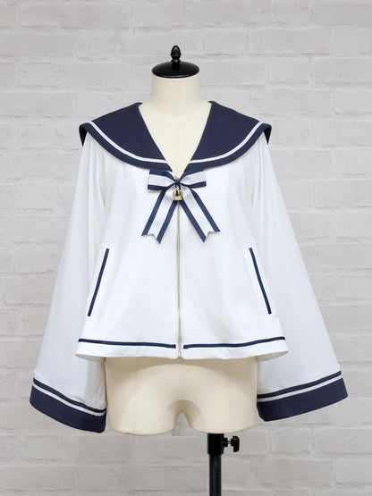 Marchen Marine セーラーポンチョパーカー アイボリー（Ivory） FREE ｜Amavel（アマベル）公式サイト