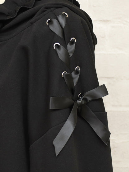 Frill Ribbon ショートパーカー ｜Amavel（アマベル）公式サイト