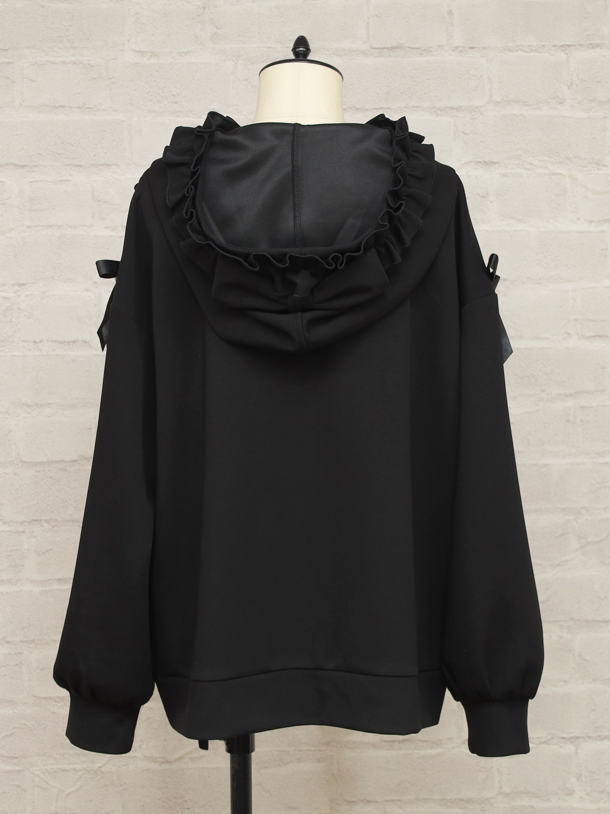 Frill Ribbon ロングパーカー ｜Amavel（アマベル）公式サイト