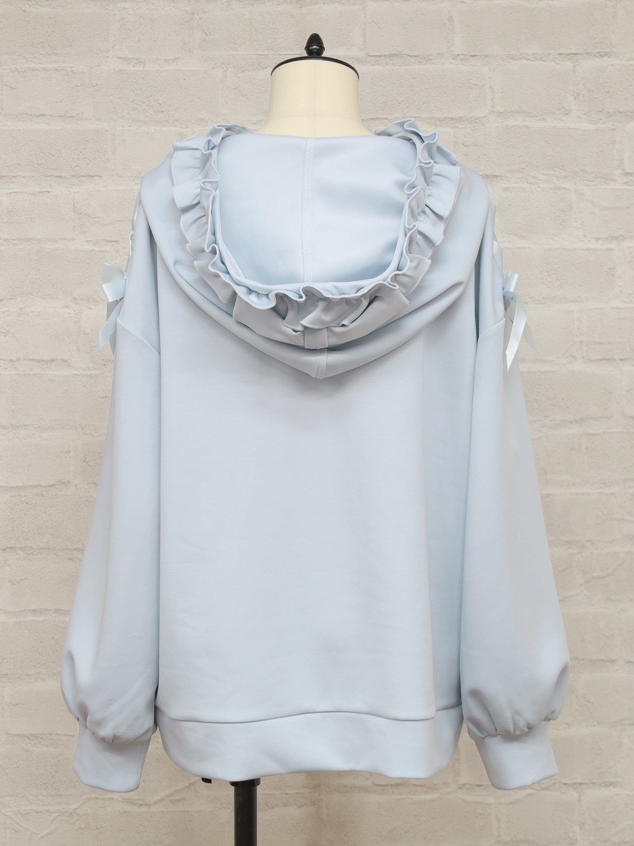 Frill Ribbon ロングパーカー ｜Amavel（アマベル）公式サイト