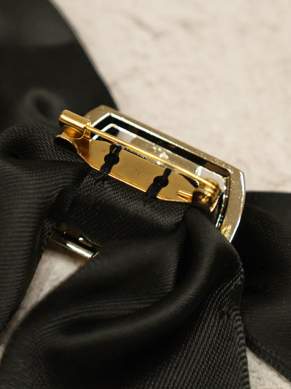 モノグラムバックル付リボンブローチ ｜Amavel（アマベル）公式サイト