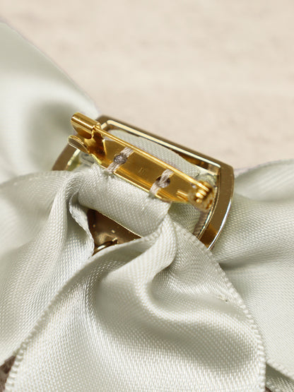 モノグラムバックル付リボンブローチ ｜Amavel（アマベル）公式サイト