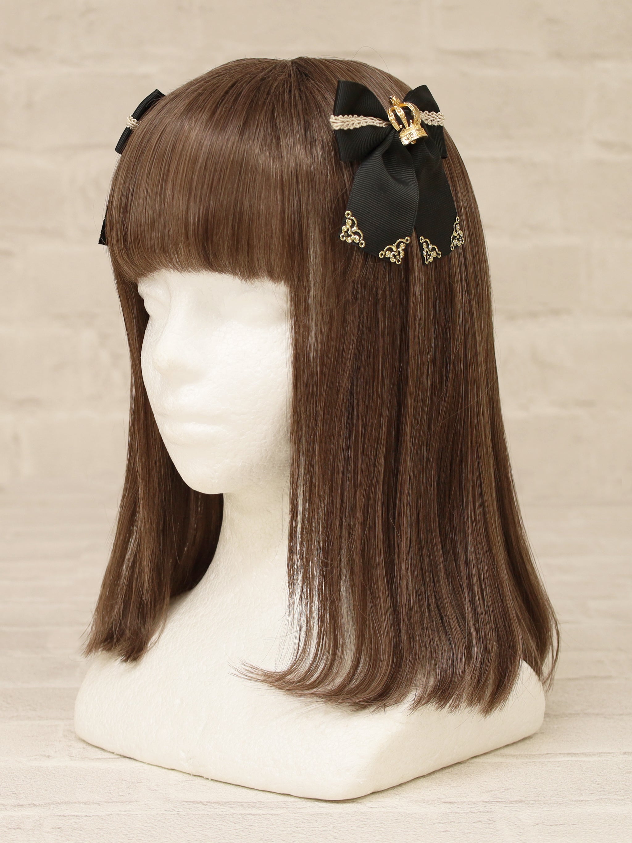 Magestic Knight ダブルリボンクリップ ブラック（Black） FREE ｜Amavel（アマベル）公式サイト