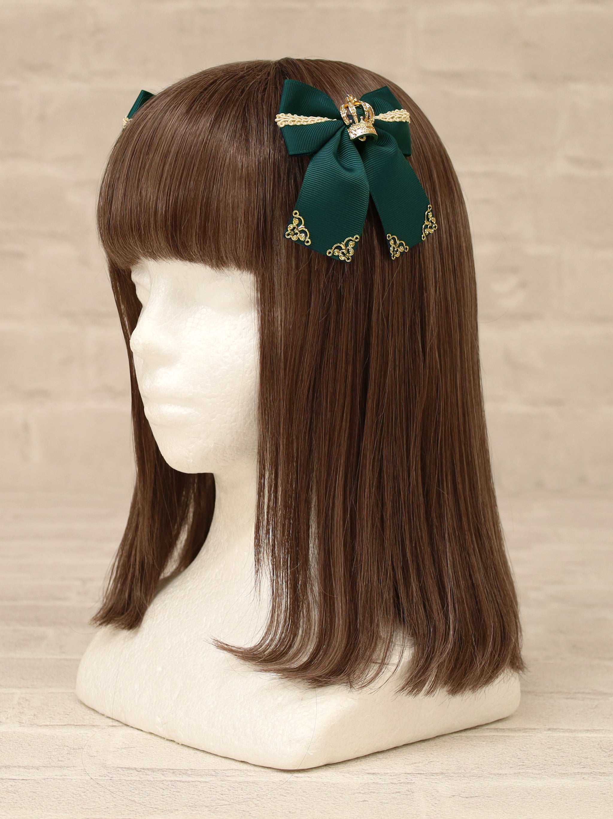 Magestic Knight ダブルリボンクリップ グリーン（Green） FREE ｜Amavel（アマベル）公式サイト