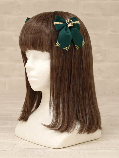 Magestic Knight ダブルリボンクリップ グリーン（Green） FREE ｜Amavel（アマベル）公式サイト