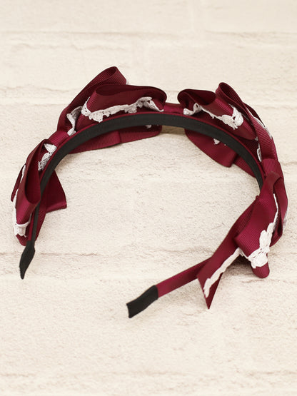 トリプルリボンレースカチューシャ ｜Amavel（アマベル）公式サイト