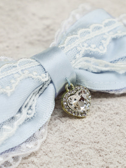 ハートチャーム付リボンレースクリップ ｜Amavel（アマベル）公式サイト