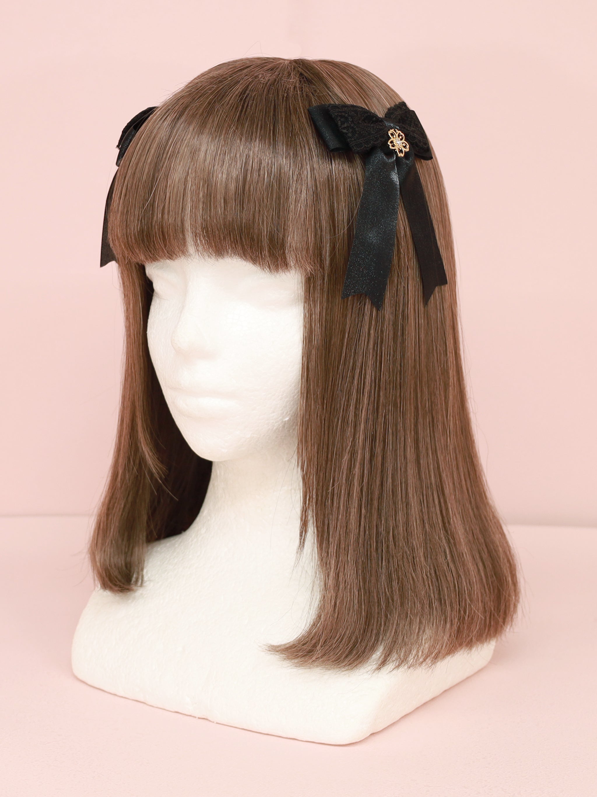 Flowing Cherry Blossom ダブルクリップ ブラック（Black） FREE ｜Amavel（アマベル）公式サイト