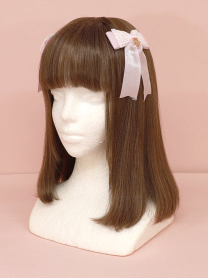 Flowing Cherry Blossom ダブルクリップ ピンク（Pink） FREE ｜Amavel（アマベル）公式サイト