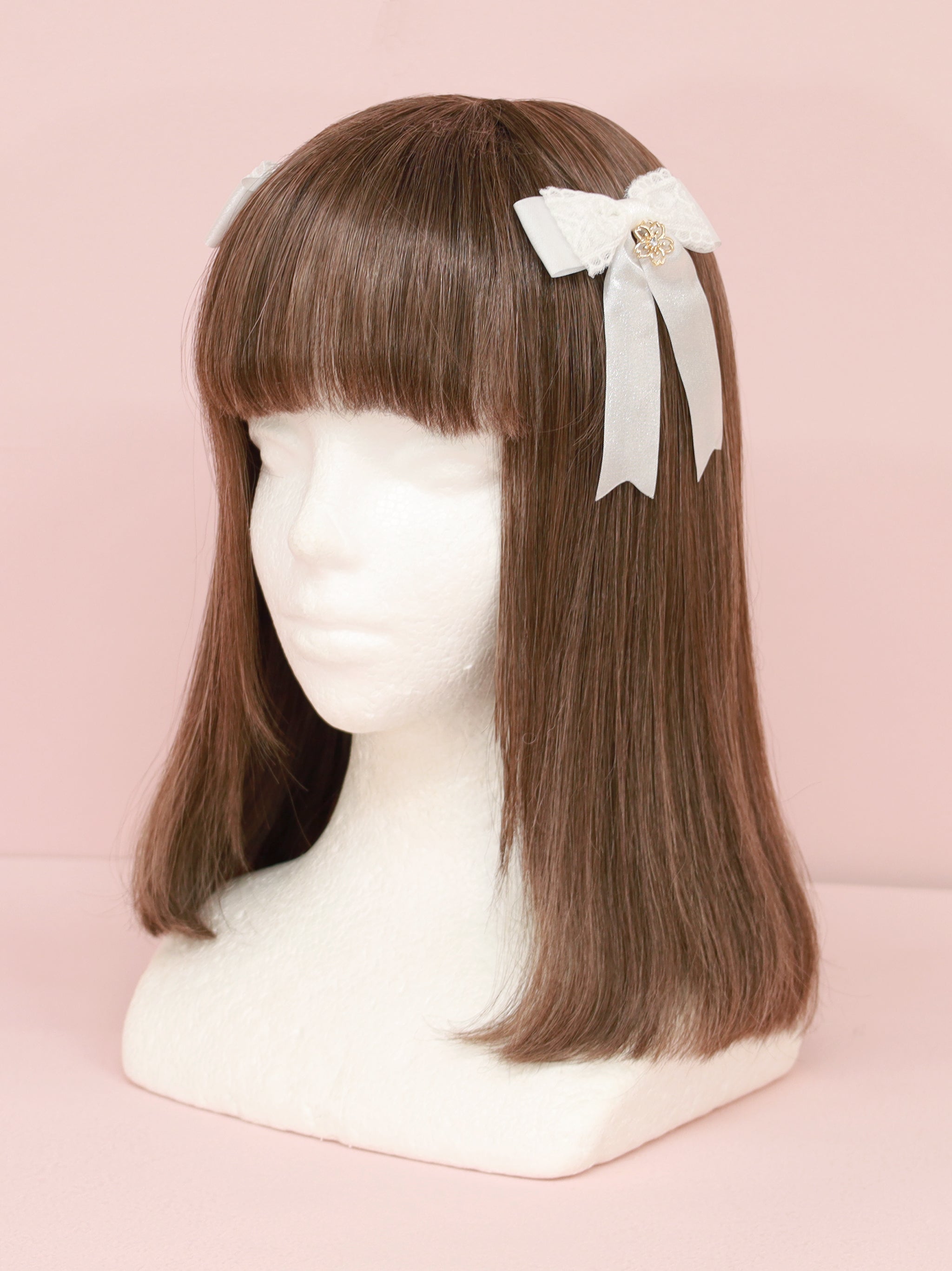 Flowing Cherry Blossom ダブルクリップ アイボリー（Ivory） FREE ｜Amavel（アマベル）公式サイト