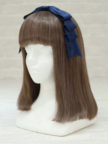 ティアードリボンスリーピン ネイビー（Navy） FREE ｜Amavel（アマベル）公式サイト