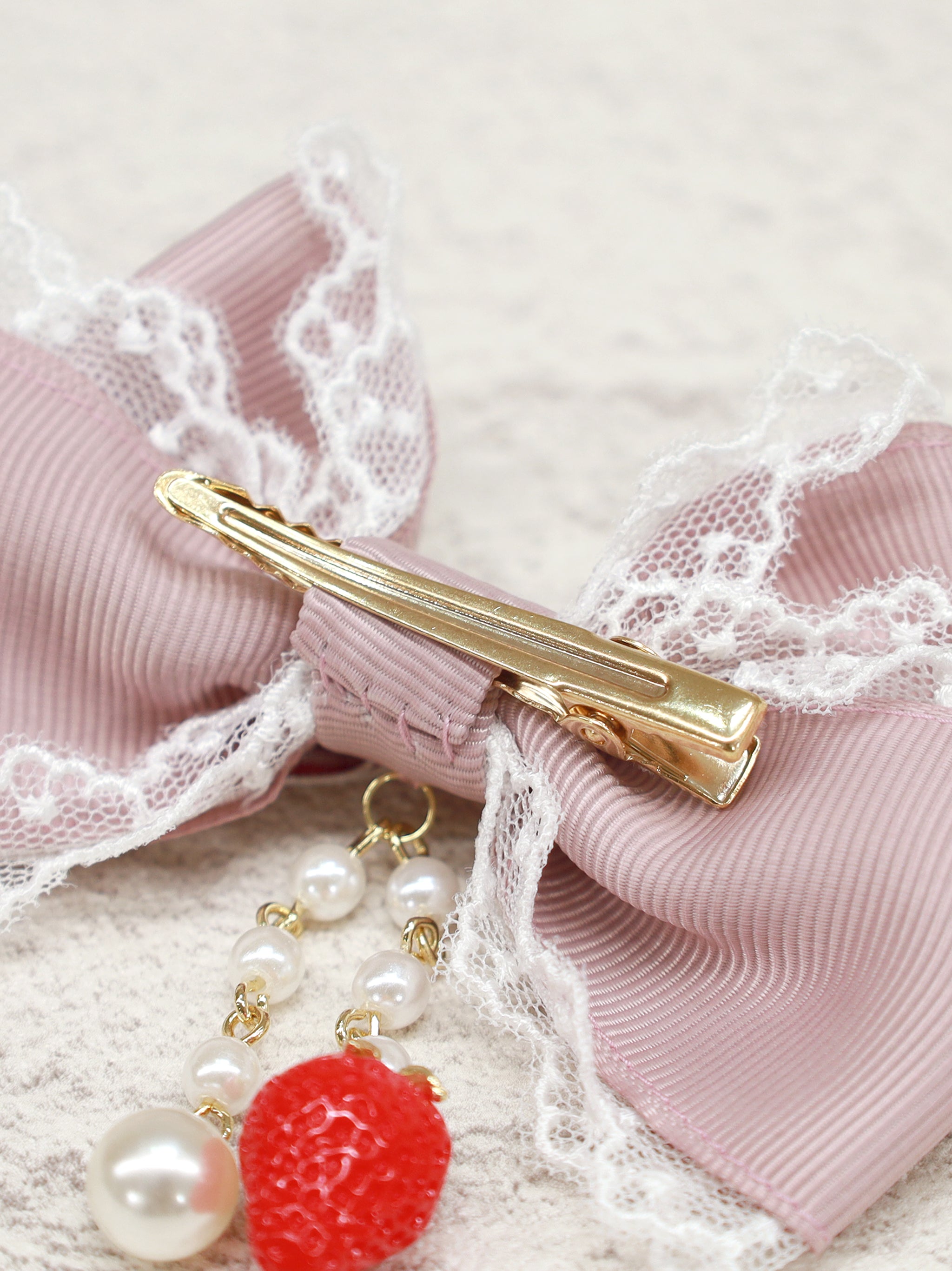 Berry Pâtisserie ダブルリボンクリップ ｜Amavel（アマベル）公式サイト