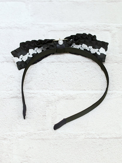 classical lace frill リボンカチューシャ ｜Amavel（アマベル）公式サイト