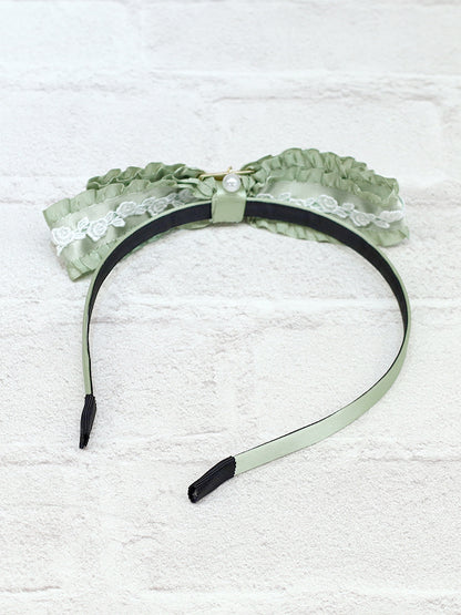 classical lace frill リボンカチューシャ ｜Amavel（アマベル）公式サイト
