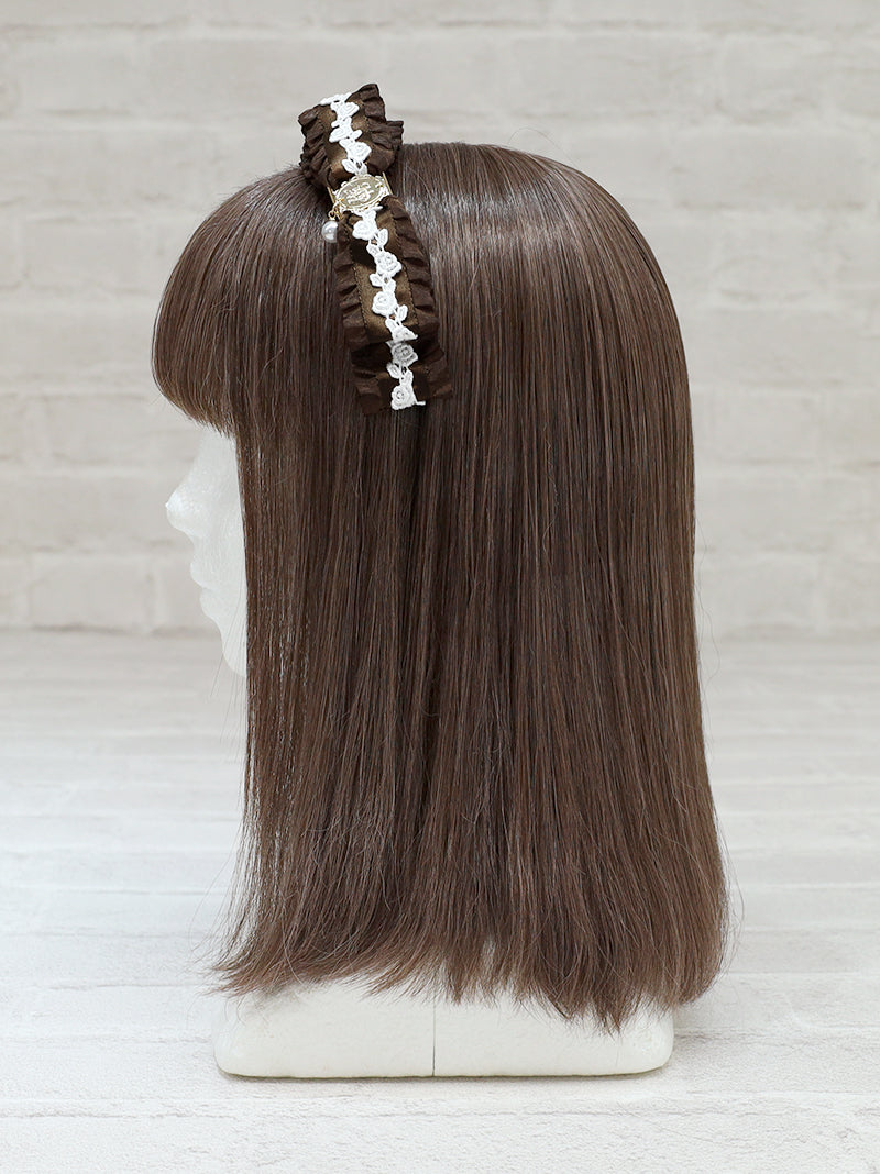 classical lace frill リボンカチューシャ ｜Amavel（アマベル）公式サイト