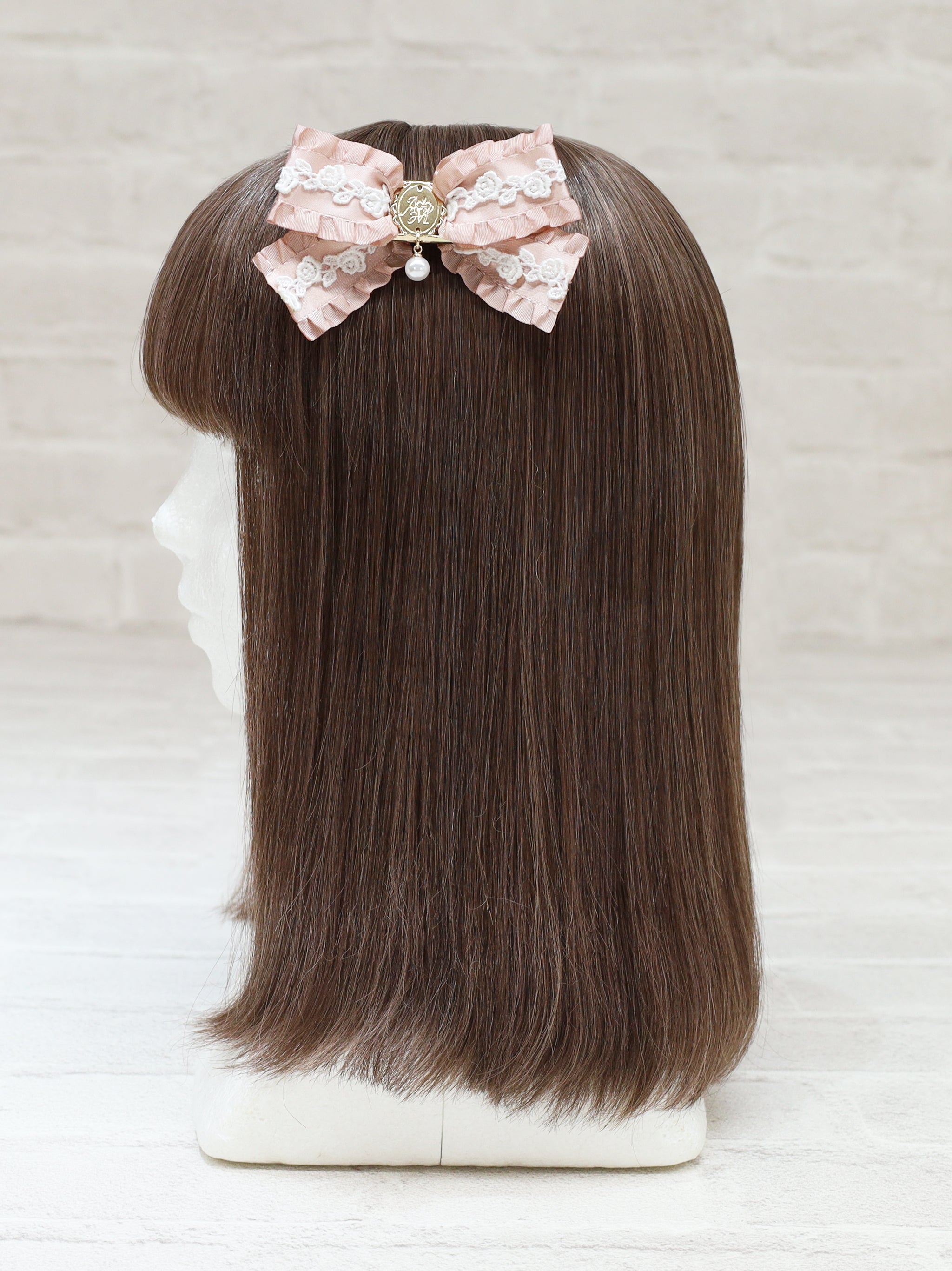 classical lace frill ダブルリボンクリップ ｜Amavel（アマベル）公式サイト