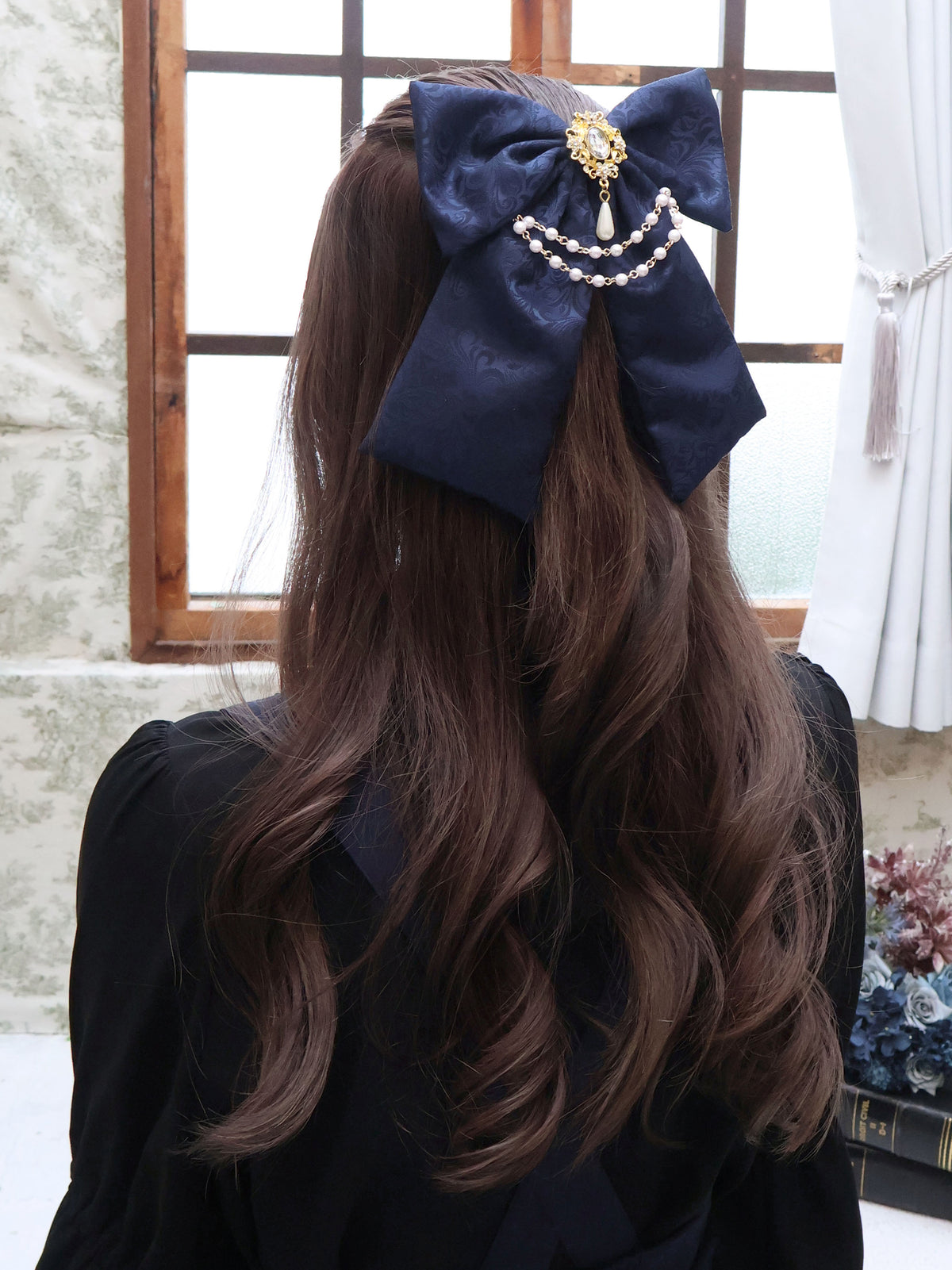 Château Minetteリボンバレッタ
