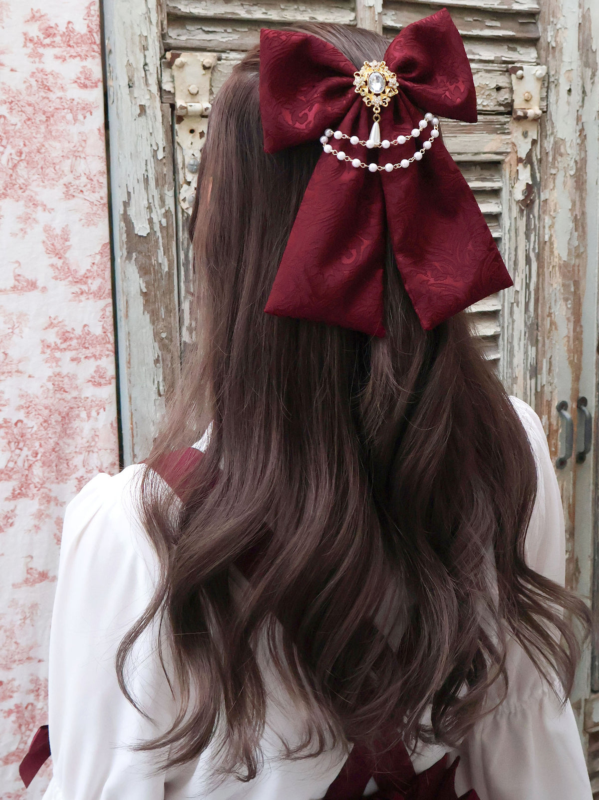 Château Minetteリボンバレッタ
