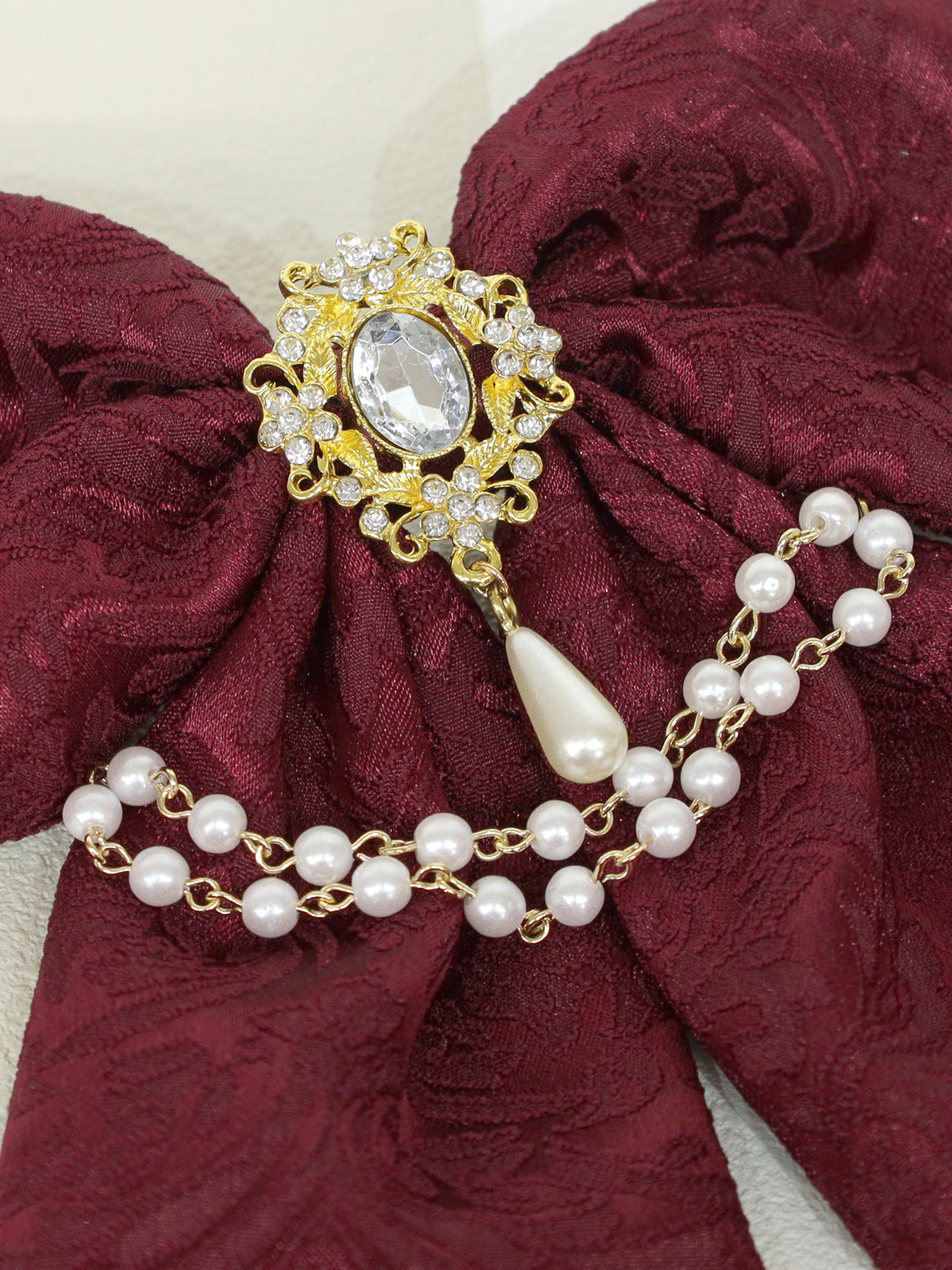 Château Minetteリボンバレッタ